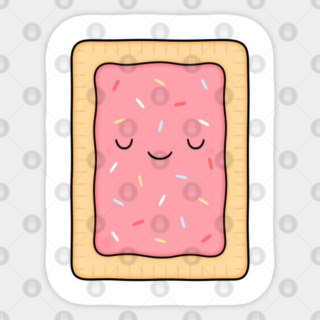 Pop Tart Sticker by kimvervuurt